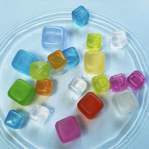 Lot de glaçons réutilisables en gros, sans BPA, en plastique remplissable d'eau, pour refroidisseur de whisky, pierres réfrigérantes non diluantes, en vrac - Product Image 1