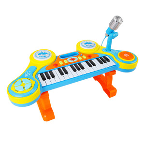 Wholesale Children Education 31-Key Electronic <b>Keyboard</b> Toys Piano Musical <b>Instruments</b> Toys With Microphone for Kids - Product Image 1