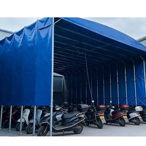 Toldo Plegable Eléctrico Móvil de PVC Impermeable para Carpa de Almacén Desplegable - Product Image 4