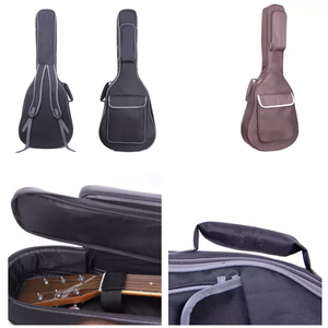 Funda blanda para <span class=keywords><strong>guitarra</strong></span> acústica, funda impermeable de 38, 39, 40 y 41 pulgadas con Correa de doble hombro acolchada para instrumento Musical - Product Image 6