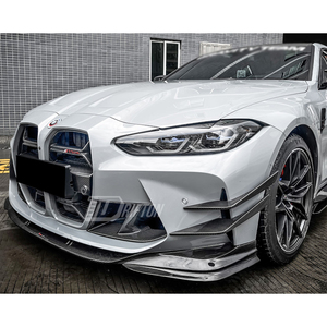 4PCS Dry Carbon Fiber Front Canards For BMW G82 M4 - Product Image 3