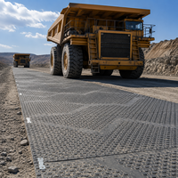 Tapis de sol en plastique HDPE pour entrepôts, événements en plein air, protection de l'herbe et stationnement temporaire, tapis de protection du sol toutes saisons