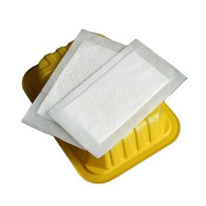 Tampon absorbant jetable et de haute qualité avec SAP pour la viande, les fruits frais et les fruits de mer dans les plateaux de présentation des supermarchés - Product Image 4