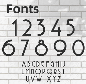 ป้ายเลขที่บ้านแบบ LED พร้อมไฟส่องสว่าง ป้ายอิเล็กทรอนิกส์สำหรับติดตั้งเลขที่บ้าน - Product Image 4