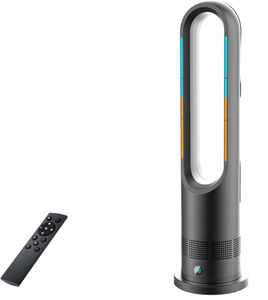 Ventilateur sur pied oscillant électrique, ventilateur de <span class=keywords><strong>circulation</strong></span> intelligent silencieux avec 8 vitesses - Product Image 1