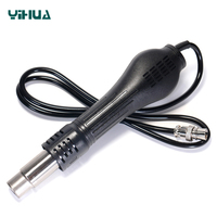 Station de soudage numérique à air chaud YIHUA 899D-II LED 2-en-1 avec fer à souder, sécurisée ESD pour reprise de composants CMS