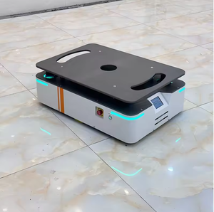 2024 Robot <span class=keywords><strong>AGV</strong></span> de fábrica Robot Industrial Cassis para transportar vehículos guiados automatizados de carga de 300kg <span class=keywords><strong>AGV</strong></span> pequeño para granjas - Product Image 3