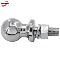 Adaptateur de boule de remorquage à col de cygne de 2-5/16 pouces pour attelage de tracteur-remorque
