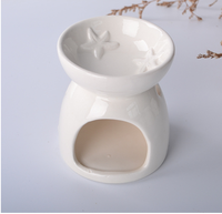 Diffuseur d'huiles essentielles en céramique, lampe parfumée portable, blanc et gris, pour le printemps, l'été et l'automne