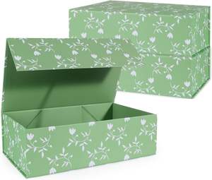 Floral Magnetic Lid Gift <b>Box</b> 13.8x8.3x4.4in, Large <b>Bridesmaid</b> <b>Proposal</b> <b>Box</b> Customizable to Your Needsge <b>Box</b> 1 Pack - Product Image 6
