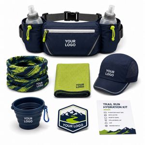 Kit de Hidratación Personalizado para Carreras de Trail, OEM/ODM, para Eventos Deportivos, con Riñonera, Toalla y Gorra - Product Image 2