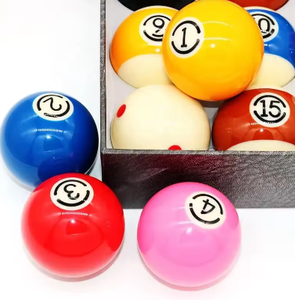 Venta al por Mayor de Fábrica, <span class=keywords><strong>Bolas</strong></span> de <span class=keywords><strong>Billar</strong></span> y <span class=keywords><strong>Pool</strong></span> de Resina de Primera Calidad, Tamaño 2-1/4'', Duraderas, Brillantes, Nuevas, en Oferta, Caja de 16 Piezas - Product Image 6