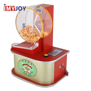 Máquina de juego de lotería con bolas, máquina de juego económica de gravedad, a la venta
