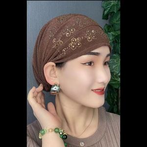 Nuevo pañuelo ajustable con estampado moderno, pañuelo para la cabeza para mujeres musulmanas, gorro islámico, pañuelo para quimioterapia. - Product Image 3