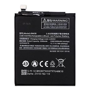 แบตเตอรี่ Xiaomi BM3B 3400mAh สำหรับโทรศัพท์มือสองขายส่ง Mi Mix 2 Mix 2s ได้รับมาตรฐาน CE RoHS ขายส่งจำนวนมาก - Product Image 1