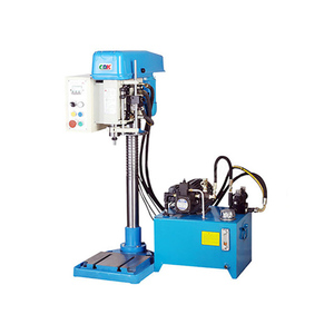 Machine de perçage verticale hydraulique automatique, perceuse à colonne, boîte en métal et bois, 220V/380V, 83*60*122cm, personnalisable, fournie, 1400 tr/min - Product Image 1