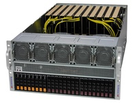 Serveur GPU Supermicro SYS-521GE-TNRT 5U, double processeur Intel Xeon, 10 GPU, PCIe 5.0, IA, apprentissage profond, LLM, HPC, montage en rack, calcul en centre de données