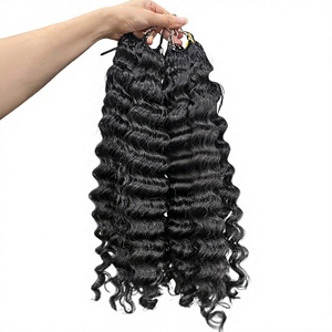 TENDENCIA DE GANCHILLO 2026 - Cabello Remy de Alta Calidad con Doble Trama a Máquina, Paquete de 100g, Nudos Milagrosos Camboyanos para Trenzar - Product Image 6