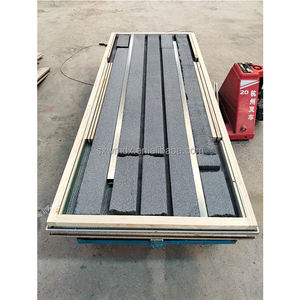 Eco-friendly CE certificata impermeabile isolamento acustico scuola moderna uso interno in cristallo di carbonio porte in legno massiccio intaglio <span class=keywords><strong>Doro</strong></span> - Product Image 4