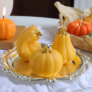 Creative Fruit-Shaped <b>Small</b> Halloween Christmas <b>Candles</b> Diwali & Mother's Day Pumpkin Scented <b>Candles</b> for Meditation - Product Image 5