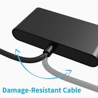 Stasiun Dok produk baru Tipe C 4 in 1 Splitter USB C Data 4 Port desain Ultra tipis USB 3.0 Hub 5Gbps untuk Laptop M2