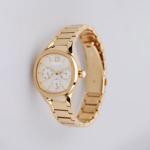 <span class=keywords><strong>Semaine</strong></span> calendrier fonctions importé mouvement à Quartz dames montre en acier inoxydable matériel personnalisé montre-bracelet montre carrée lumineuse - Product Image 2