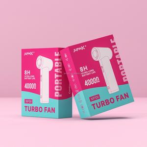 Ventilador de Mano Recargable USB Jarvis Mini, Viento Fuerte, Compacto para Uso en Movimiento, en Casa, Coche, Exterior, Hotel, RV - Product Image 6