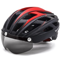 VICTGOAL adulto casco de bicicleta urbana casco bici adulto gafas de seguridad casco de bicicleta de carretera ojo eléctrico sheid ciclismo hombres casco de montar