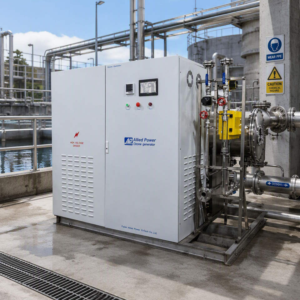 Industrial Ozone Generator Water Treatment Machine for Wastewater ...