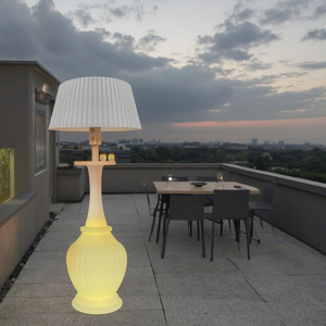 Thông Minh Thay Đổi Màu Sắc Đèn Ngoài Trời Propane Sân Thượng Tùy Chỉnh Khí Patio Nóng Điện Đèn Sàn - Product Image 2