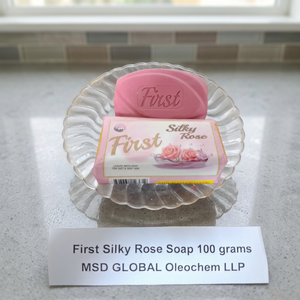 สบู่ก้อนโรส 100 กรัม บำรุงผิว สำหรับอาบน้ำทุกสภาพผิว - Product Image 1