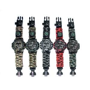 Durable Paracord Outdoor Emergency Gear Multifunctional <strong>Survival</strong> <strong>Watch</strong> - Product Image 6