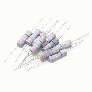 Film de carbone 5W 5% résistance de l'anneau de <span class=keywords><strong>couleur</strong></span> 3R 10R 100R 1K 2K 4.7K 5.1K <span class=keywords><strong>10K</strong></span> 100K 1R-1M Ohms - Product Image 2
