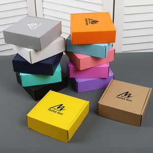 Scatola di cartone in cartone di cartone di carta per <span class=keywords><strong>scarpe</strong></span> e camicia di abbigliamento spedizione cassetta postale - Product Image 2