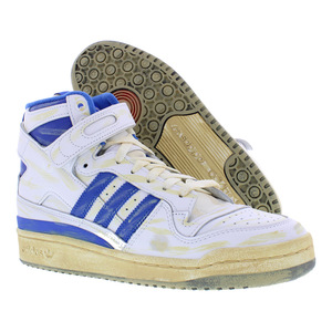 Scarpe da uomo Adidas Forum 84 Hi AEC Colore: Bianco/Blu/Bianco 100% autentiche - Product Image 5