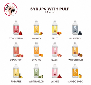 Jarabe de fresa con pulpa para bebidas 2.5kg, de fácil mezcla, fabricado en Taiwán, para batidos y hielo raspado. - Product Image 4