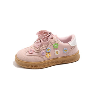 Chaussures de sport pour filles très tendance, chaussures pour enfants à fleurs, baskets à semelle souple pour enfants, chaussures décontractées pour enfants, chaussures pour enfants - Product Image 5