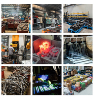HIDEA Vente en gros sur mesure 1.1t 12.5t WLL Crochet de soudage de type léger en acier allié forgé, antirouille, revêtement en poudre G80 pour l'exploitation minière
