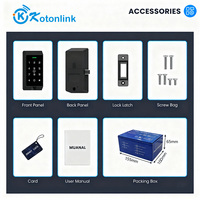 Application Tuya/TTLock, carte, mot de passe et NFC, serrure intelligente multi-déverrouillage pour casier