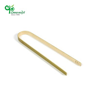 Pince à sushi en bambou personnalisée en forme de U Yada Mini pince à épiler en bambou pour la cuisine
