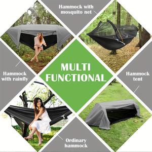 <span class=keywords><strong>Hamac</strong></span> durable, portable et léger avec moustiquaire et housse de <span class=keywords><strong>pluie</strong></span>, en tissu, trois en un, pour le camping et la <span class=keywords><strong>randonnée</strong></span> - Product Image 4