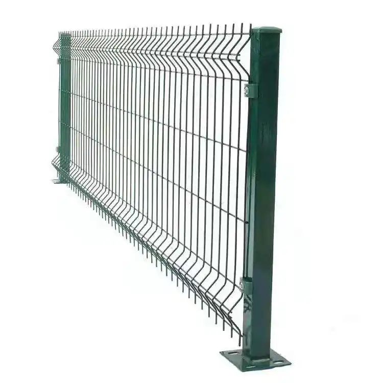 Leadwalking Fence Factory Supply Galvanized and PVC Coated Fence Panel/Welded Wire Mesh Fence