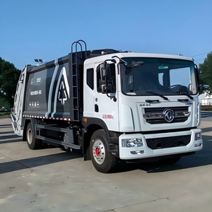 Уплотнительная машина большого размера для уборки мусора, с обратной загрузкой, мусороуборочная машина для уборки отходов - Product Image 4