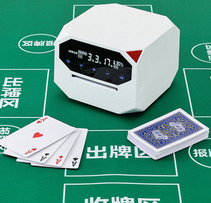 <span class=keywords><strong>Machine</strong></span> à mélanger les cartes de <span class=keywords><strong>poker</strong></span> en gros, mélangeur automatique de cartes pour jeux de société en famille - Product Image 3