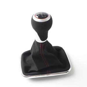 Funda de gamuza para palanca de cambios para Volkswagen, transmisión manual de 5 y 6 velocidades, accesorio interior para coche - Product Image 3