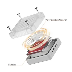 Envío Rápido GenMachine AMD <span class=keywords><strong>Ryzen</strong></span> <span class=keywords><strong>7</strong></span> 7535HS MINI PC Win 11 <span class=keywords><strong>Pro</strong></span> DDR5 4800Mhz 256/512GB SSD WIFI6 Computadora de Escritorio para Juegos - Product Image 4