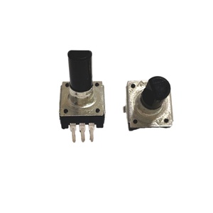 Encoder Incremental Miniatura de Doble Eje al por Mayor, Interruptor de Control de Volumen de Eje Hueco Rotatorio DC5V 30000 Ciclos para Hogar Inteligente - Product Image 1