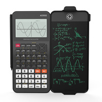 Calculatrice graphique NEWYES avec tablette d'écriture LCD, calculatrice scientifique avancée pour les étudiants en STEM, grand écran
