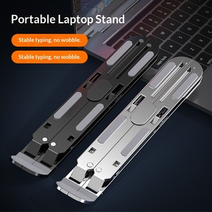 Soporte para Portátil de Aleación de Aluminio, Base de Soporte Estable y Refrigerante para Portátiles de 17 Pulgadas, para Juegos y Uso en Escritorio - Product Image 3