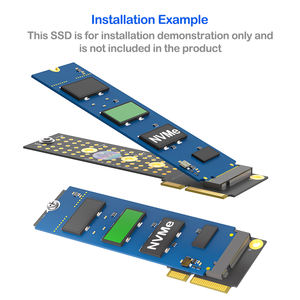 迷你PCI-e <span class=keywords><strong>M</strong></span>.2 <span class=keywords><strong>M</strong></span>键适配器NVMe固态硬盘转换器支持2230/2242/2260/2280工业电脑/台式机硬件扩展库存 - Product Image 4